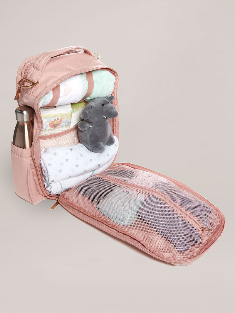 Be Right Back Diaper Backpack - Blush Chromatics