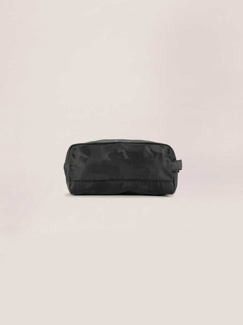 Be Dapper Toiletry Cosmetic Bag - Camo Black