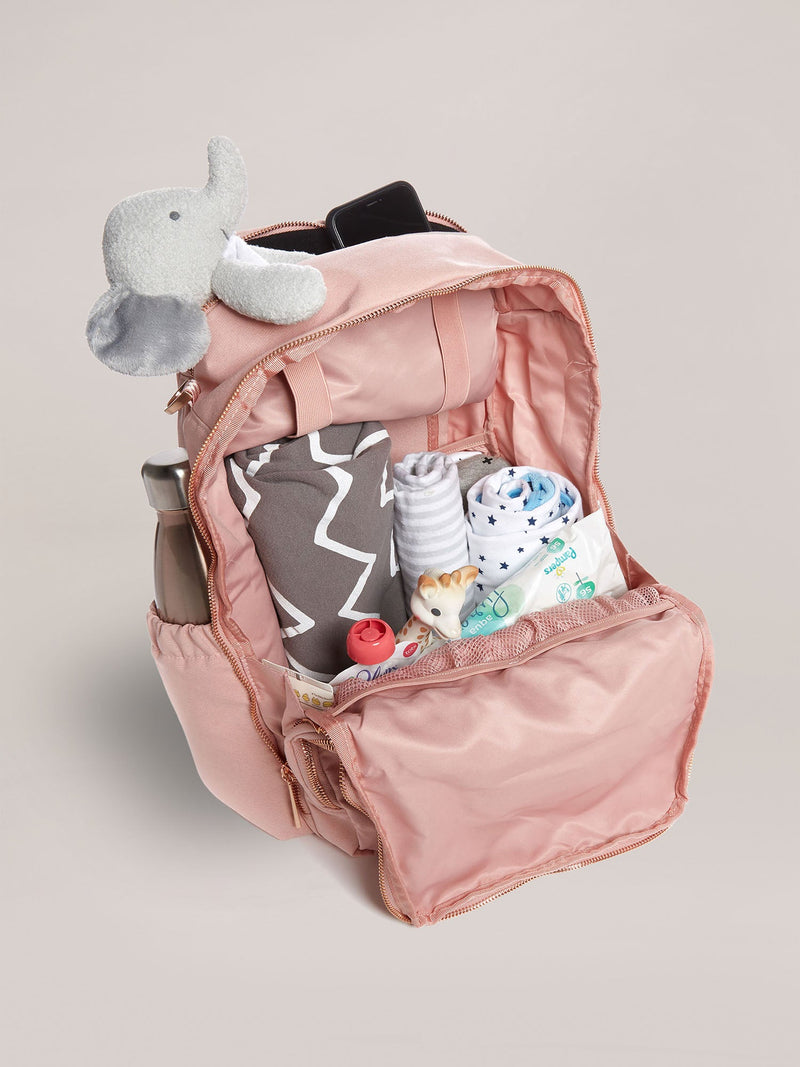 Zealous Large Diaper Backpack - Blush Chromatics