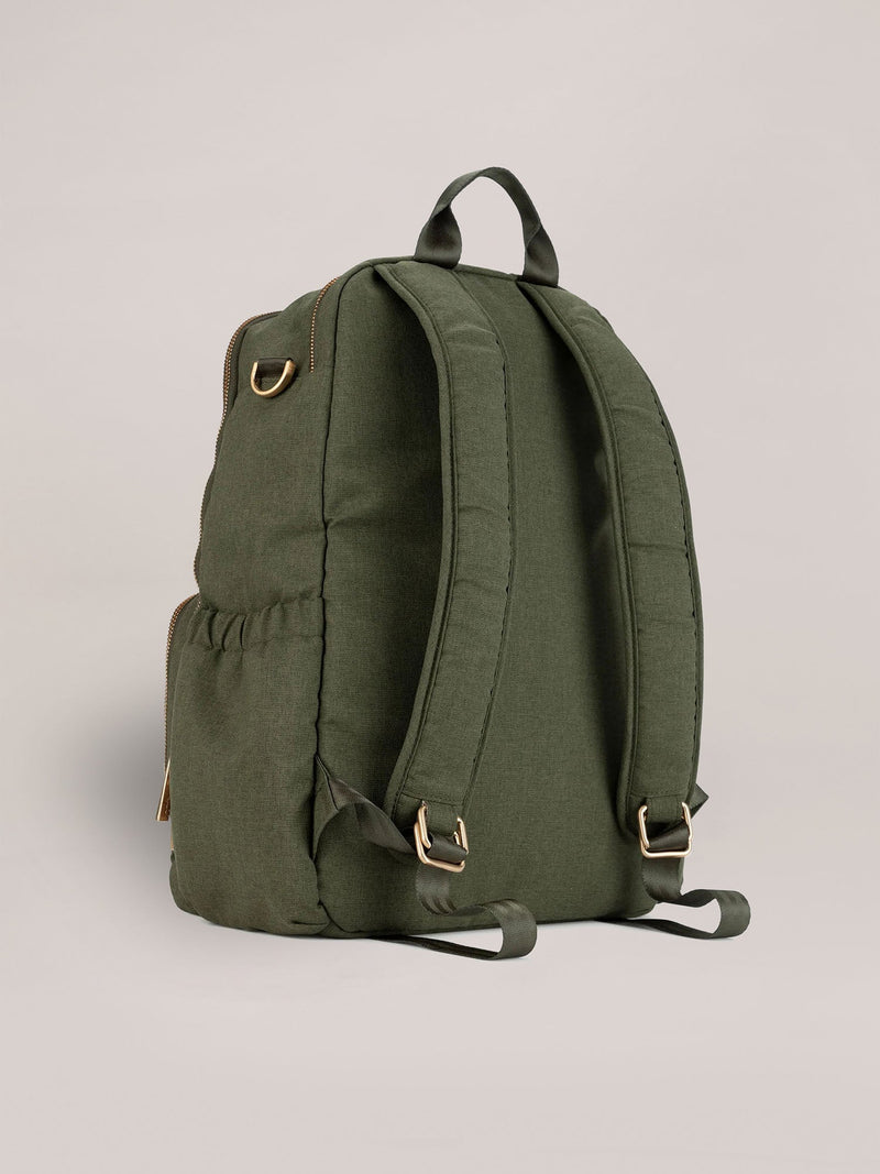 Zealous Large Diaper Backpack - Olive Chromatics