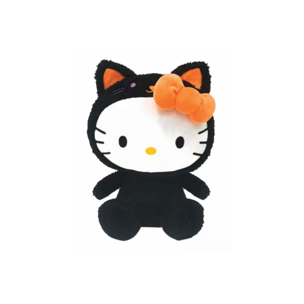 Fiesta: Sanrio - 9 Inch Hello Kitty as Black Cat Plush