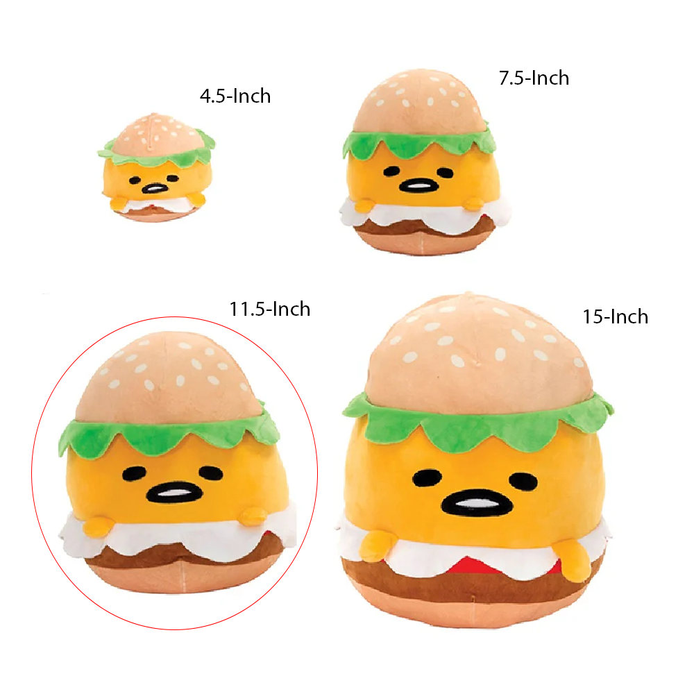 Fiesta: Sanrio Gudetama Hamburger Plush