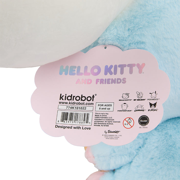 Kidrobot: Hello Kitty and Friends - Cinnamoroll Unicorn 13" interactive Plush
