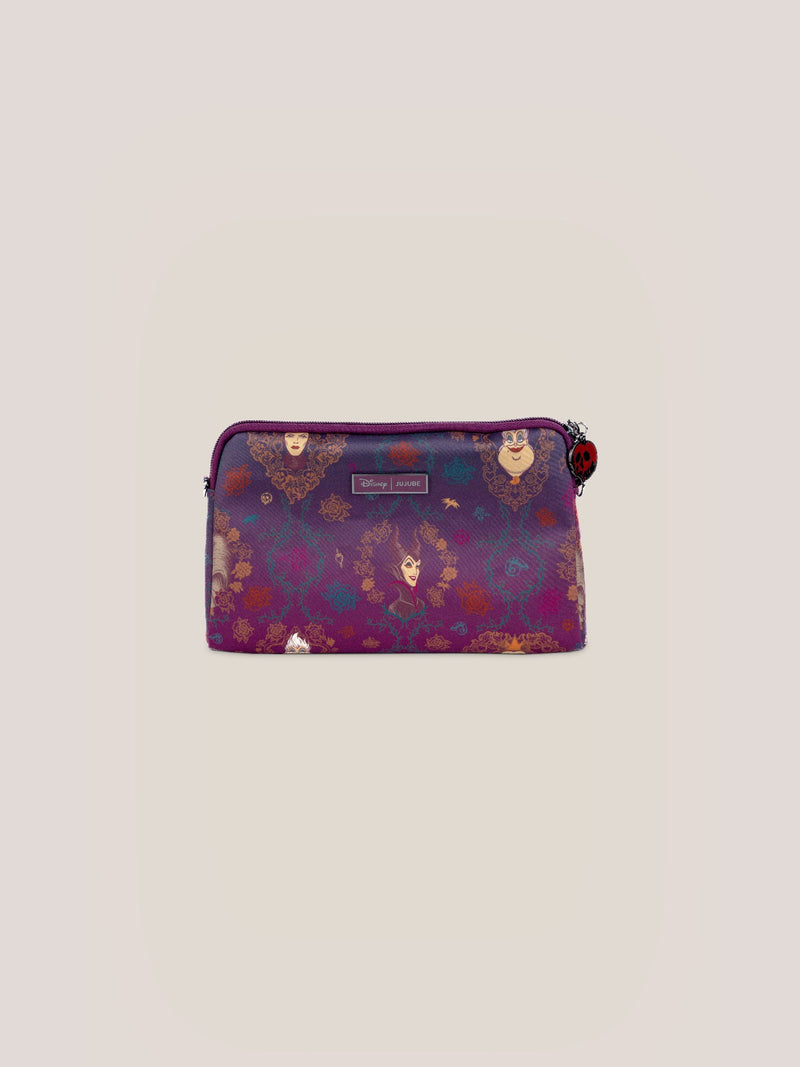 Disney Villains Be Set 3-Piece Pouch Set — Dark Purple