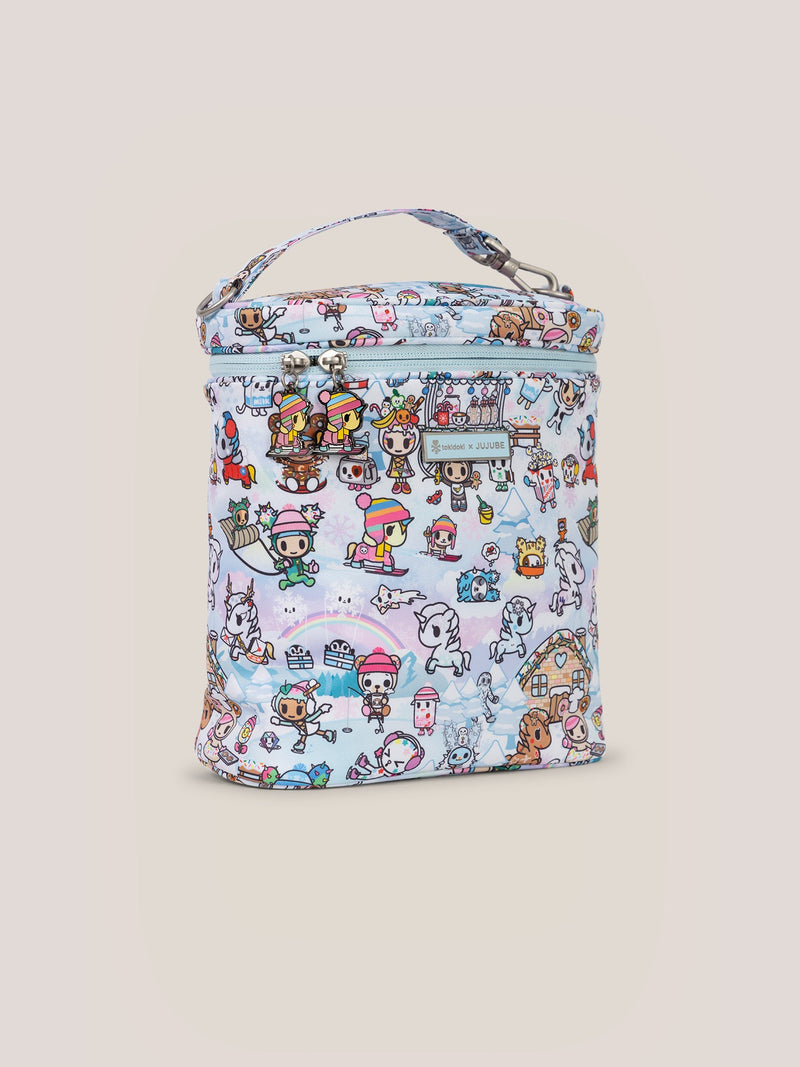 tokidoki Snow Day Fuel Cell Insulated Bottle Bag — Ice Blue