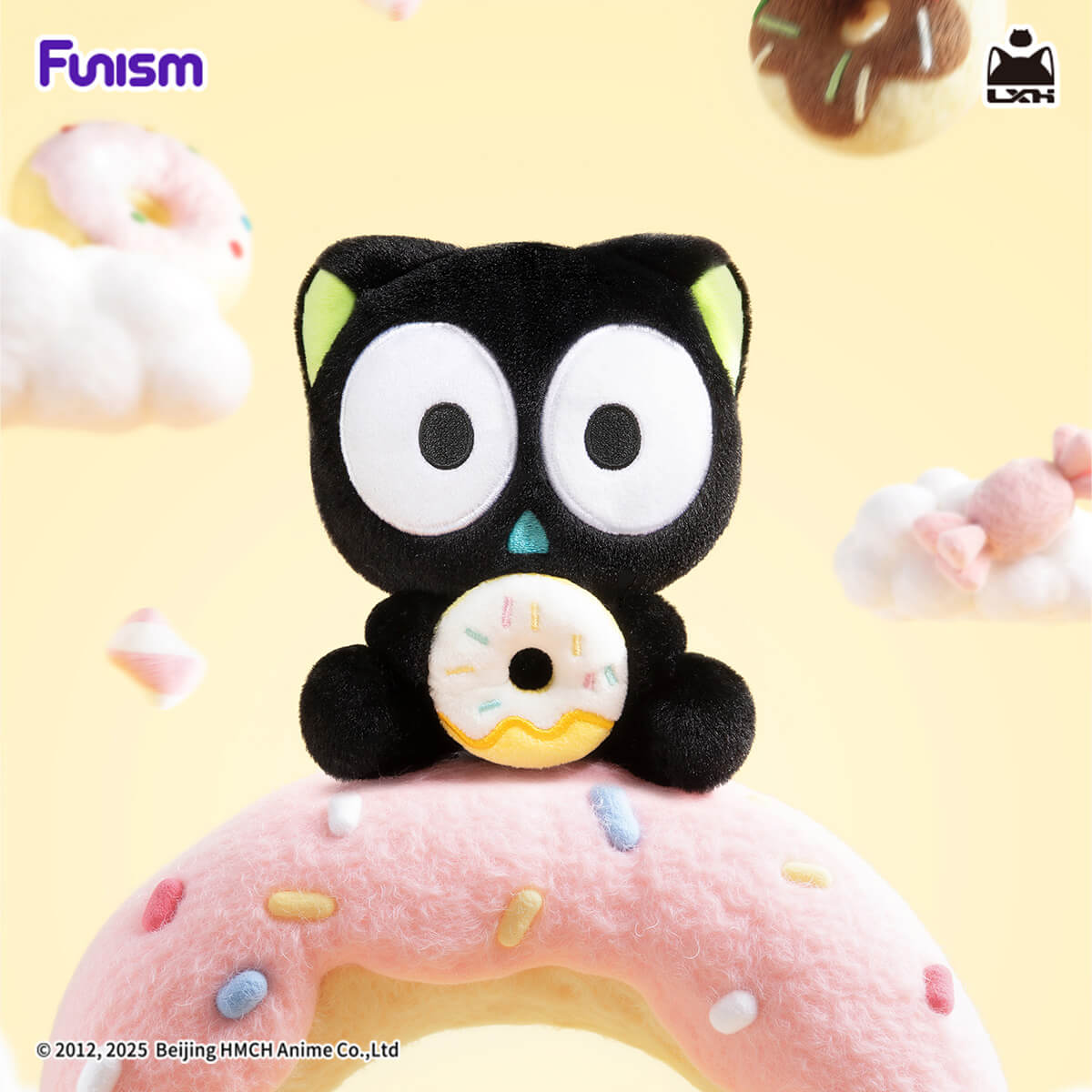 Funism: Luo Xiaohei Hug Series Plush Pendant - 1 Blind Box