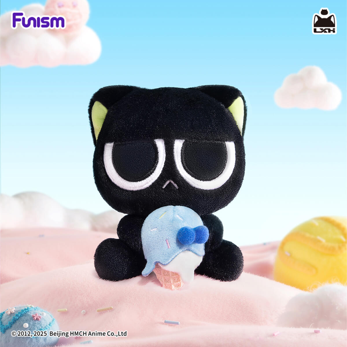 Funism: Luo Xiaohei Hug Series Plush Pendant - 1 Blind Box