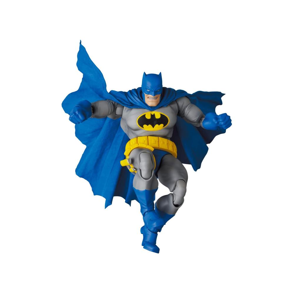 Medicom Toy: Batam: Mafex Batman (Blue Ver.) and Robin (The Dark Knight Returns) #139