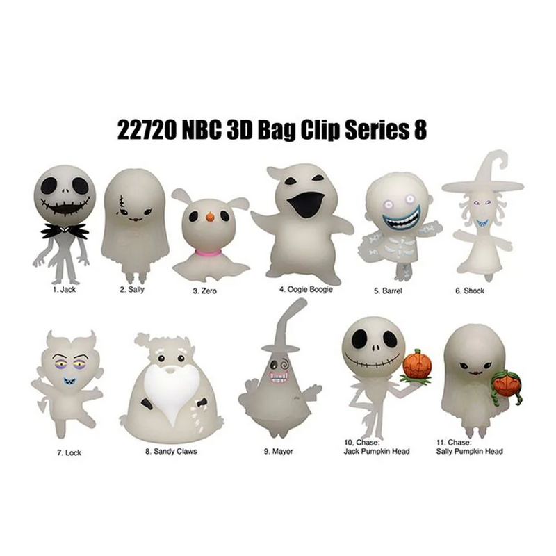 Monogram: Disney: Nightmare Before Christmas Series 8 - 3D Foam Bag Clip Blind Bag