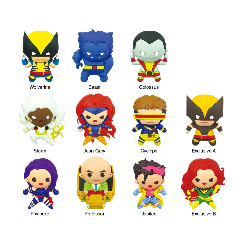 Monogram: Marvel X-Men - 3D Foam Bag Clip Blind Bag