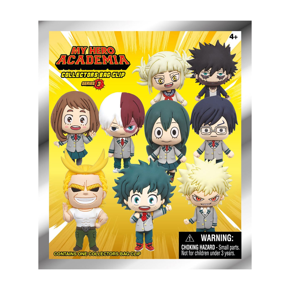 Monogram: My Hero Academia Series 3 - 3D Foam Bag Clip Blind Bag