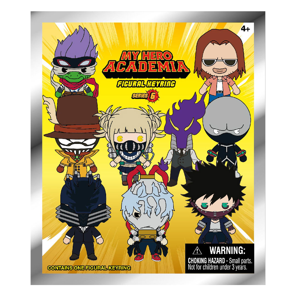 Monogram: My Hero Academia: Villians Series 6 - 3D Foam Bag Clip Blind Bag