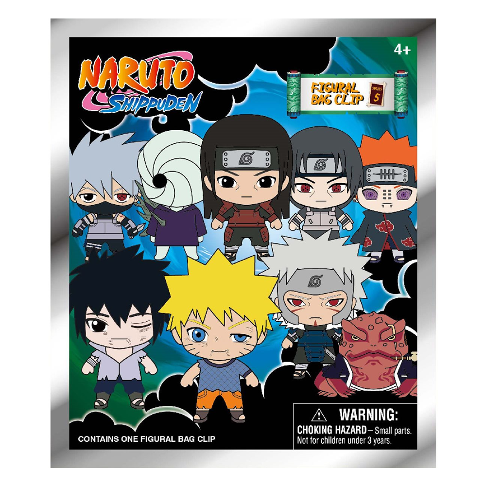 Monogram: Naruto Shippuden Series 5 - 3D Foam Bag Clip Blind Bag