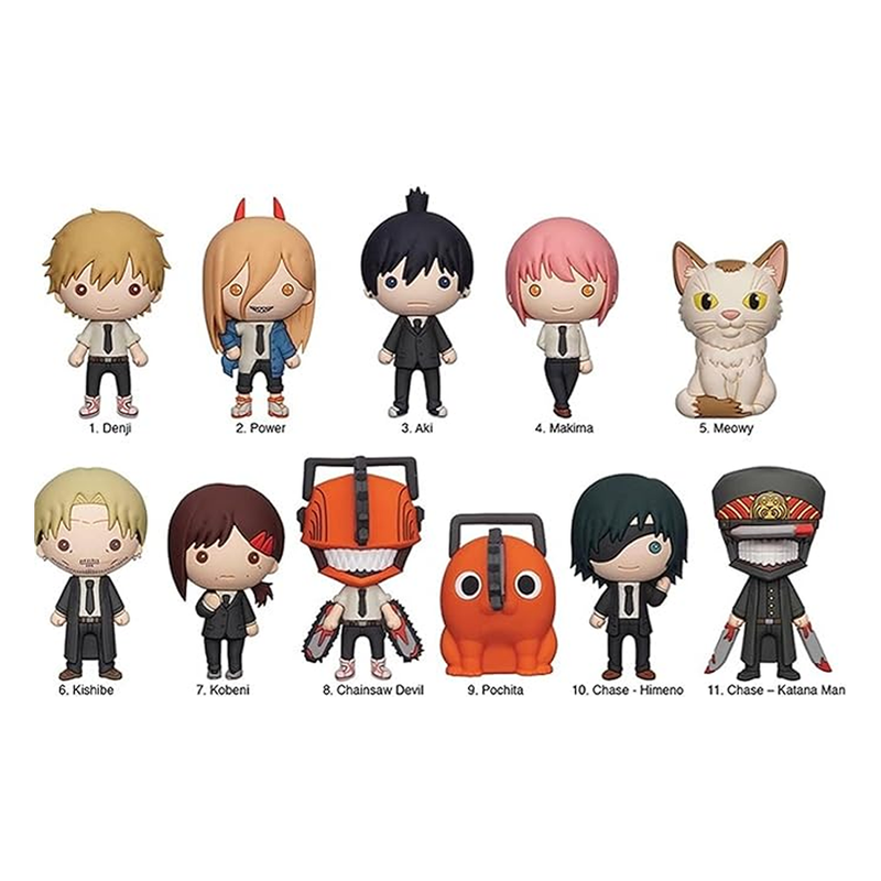 Monogram: Chainsaw Man Series 1 - 3D Foam Bag Clip Blind Bag