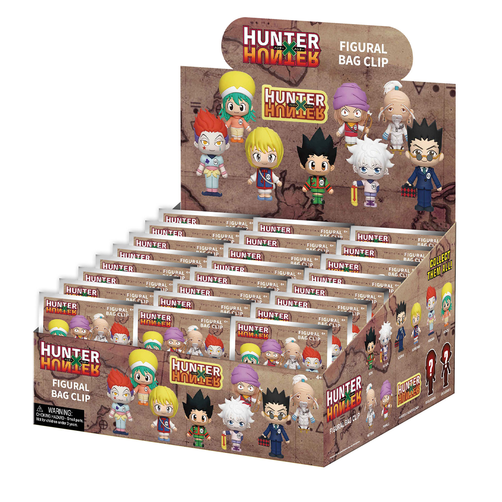 Monogram: Hunter X Hunter Series 1 - 3D Foam Bag Clip Blind Bag