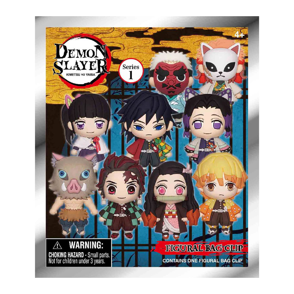 Monogram: Demon Slayer: Kimetsu no Yaiba Series 1 - 3D Foam Bag Clip Blind Bag