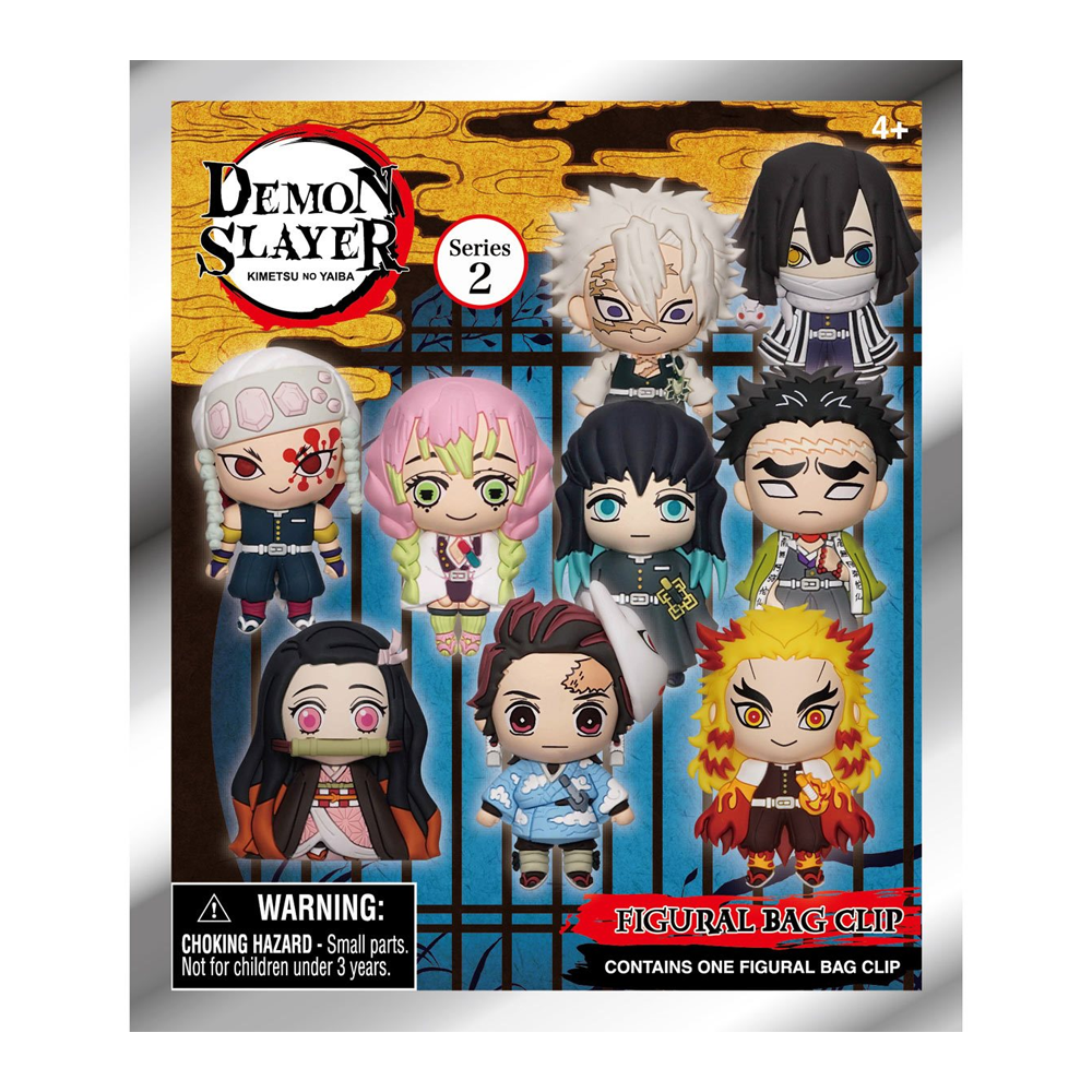 Monogram: Demon Slayer: Kimetsu no Yaiba Series 2 - 3D Foam Bag Clip Blind Bag