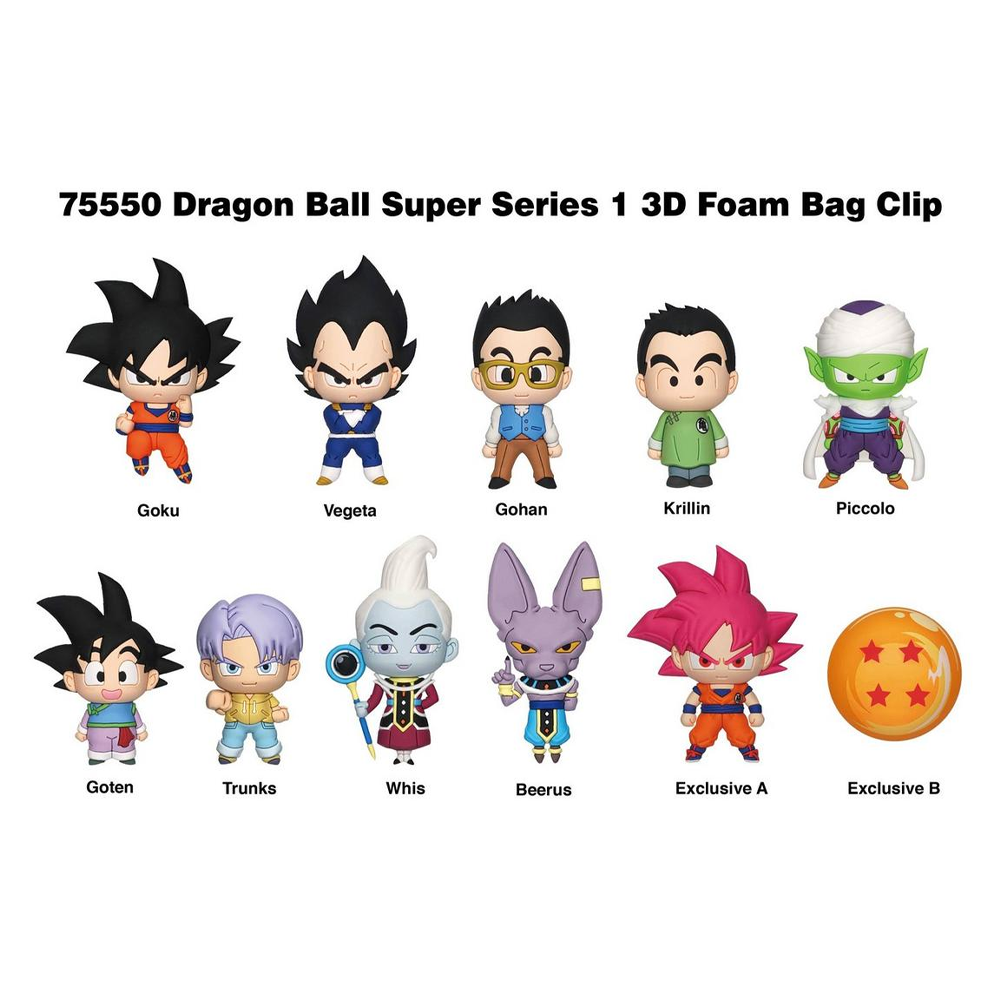 Monogram: Dragon Ball Z Series 1 - 3D Foam Bag Clip Blind Bag