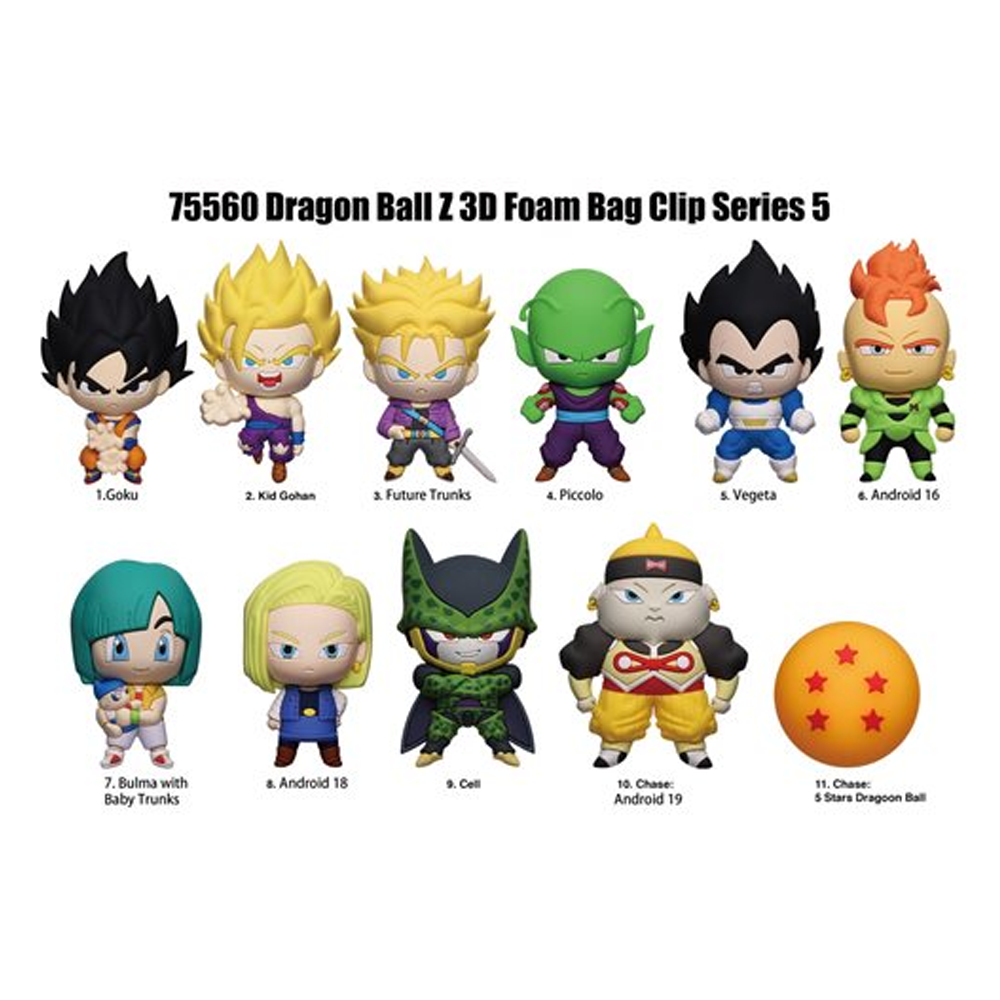 Monogram: Dragon Ball Z Series 5 - 3D Foam Bag Clip Blind Bag