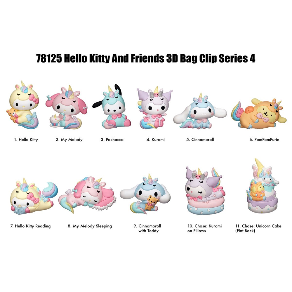 Monogram: Sanrio Hello Kitty Series 4 - 3D Foam Bag Clip Blind Bag