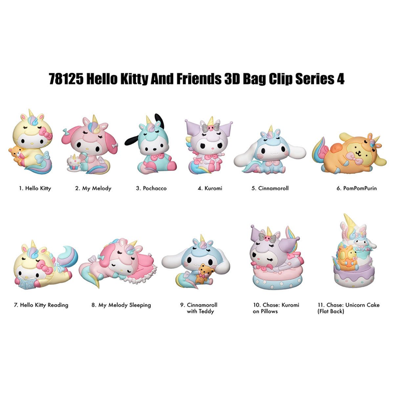 Monogram: Sanrio Hello Kitty Series 4 - 3D Foam Bag Clip Blind Bag