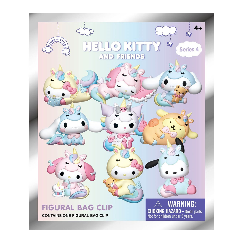 Monogram: Sanrio Hello Kitty Series 4 - 3D Foam Bag Clip Blind Bag