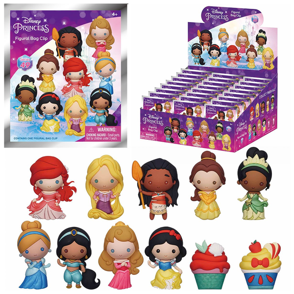 Monogram: Disney Princess Series 49 - Metallic 3D Foam Bag Clip Blind
