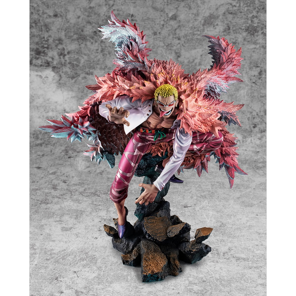 Megahouse: Portrait of Pirates One Piece - Donquixote Doflamingo (Heavenly Demon) Figure