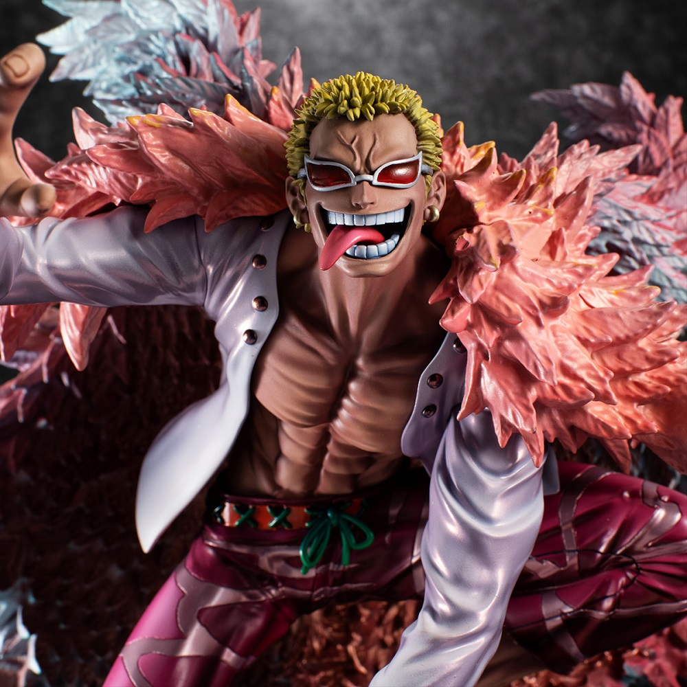 Megahouse: Portrait of Pirates One Piece - Donquixote Doflamingo (Heavenly Demon) Figure