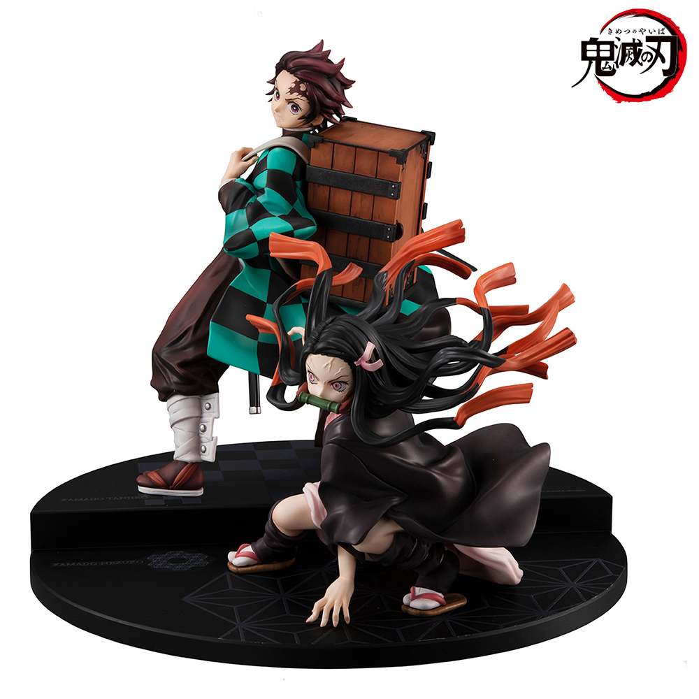 GEM Series: Demon Slayer: Kimetsu no Yaiba - Kamado Siblings (Tanjiro and Nezuko) Figure