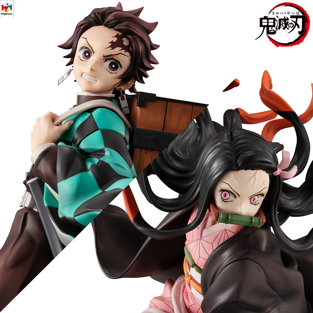 GEM Series: Demon Slayer: Kimetsu no Yaiba - Kamado Siblings (Tanjiro and Nezuko) Figure