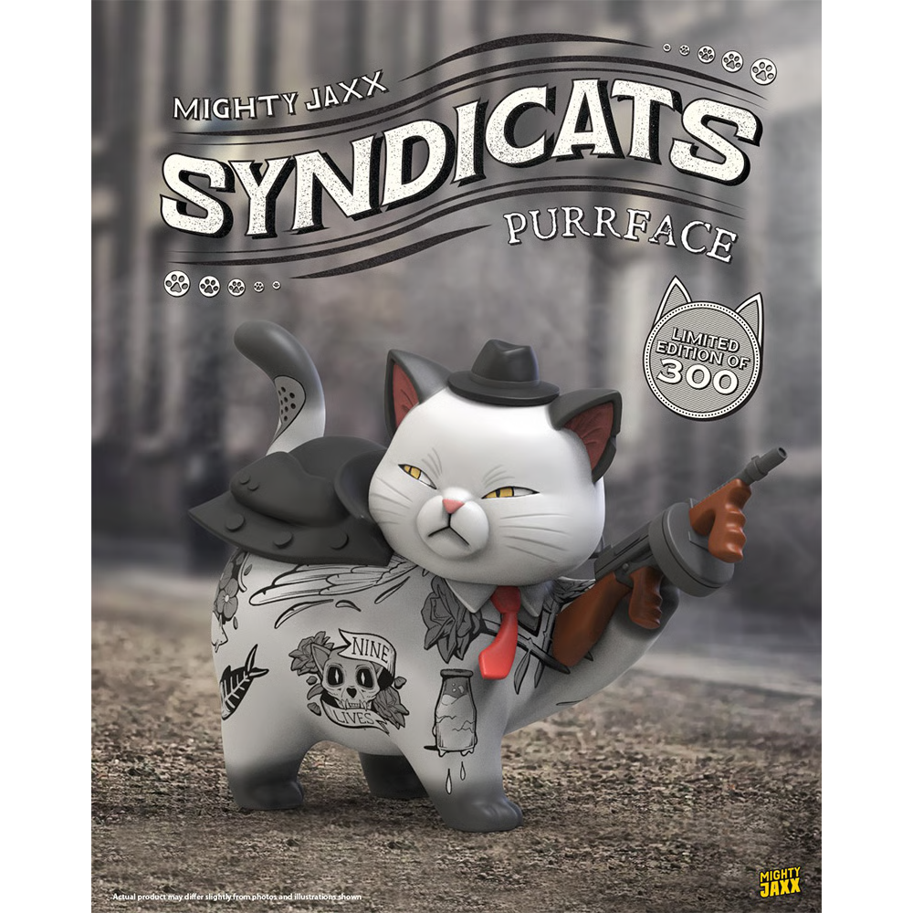 Mighty Jaxx: Syndicat - Purrface Vinyl Figure