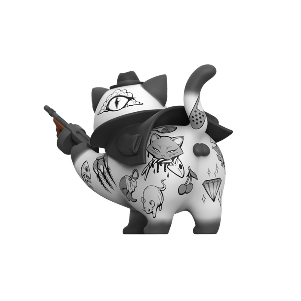 Mighty Jaxx: Syndicat - Purrface Vinyl Figure