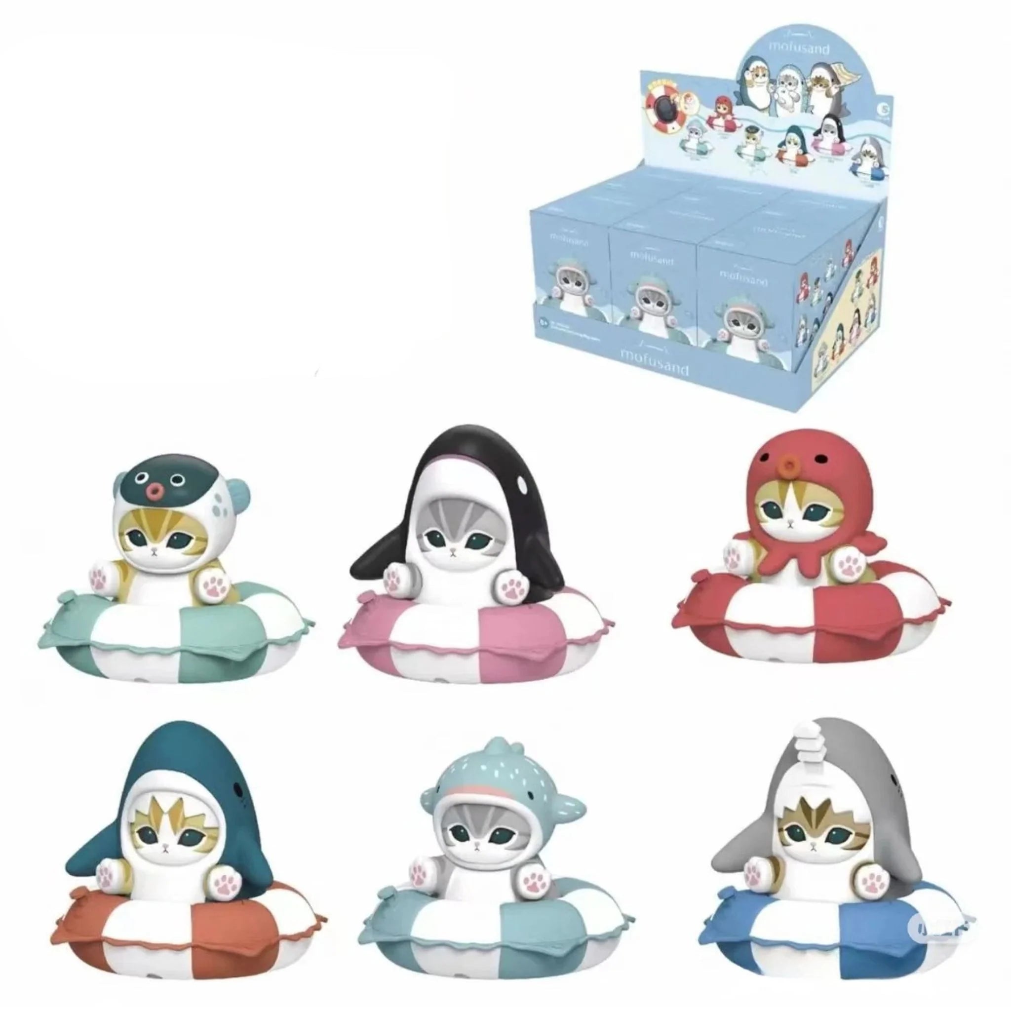 MOFUSAND: Swimming Ring Stamp Series - 1 Blind Box