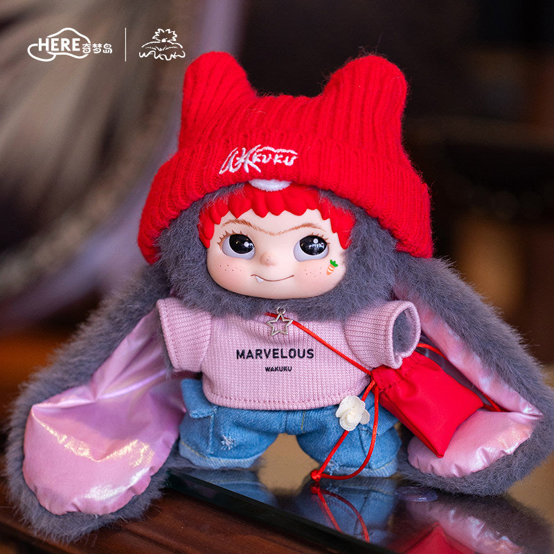 HereToy: WAKUKU Big Star Series Doll Outfit (Casual Street-Style Set）