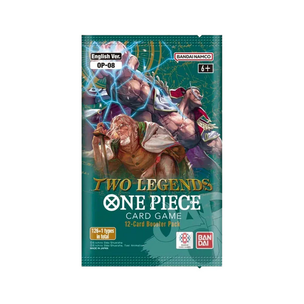 One Piece Trading Card Game: Two Legends Booster Pack OP-08 (12 Cards) One Piece Trading Card Game: Two Legends Booster Pack OP-08 (12 Cards)