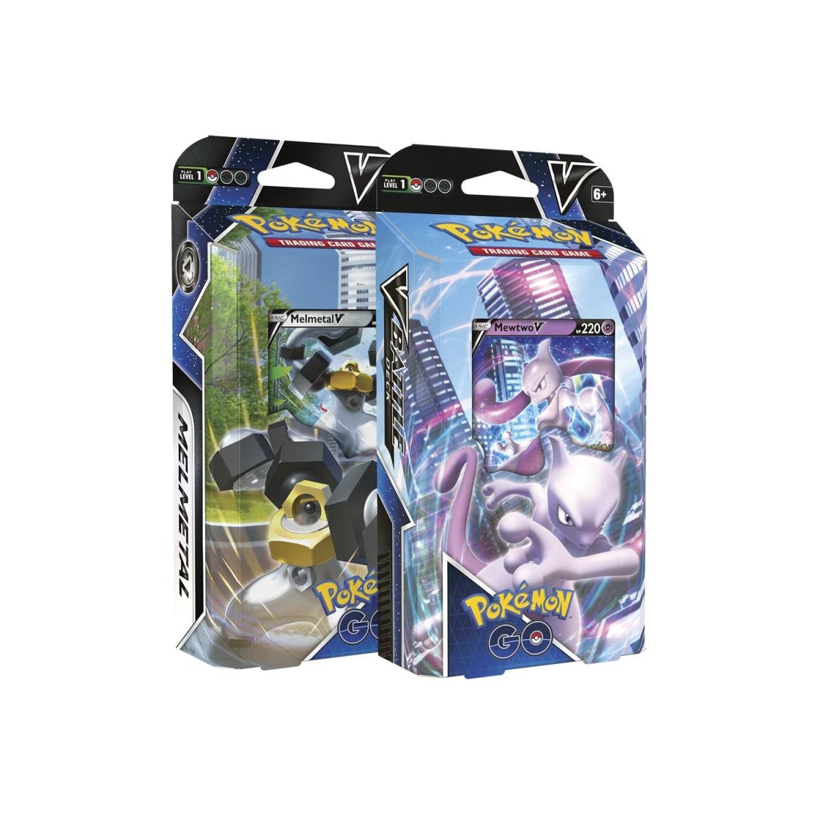 Pokémon TCG: Pokémon GO V Battle Deck Bundle - Mewtwo vs Melmetal