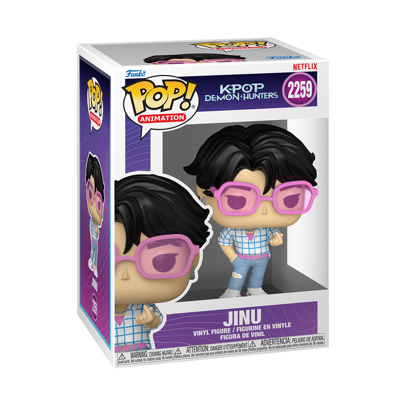 Funko POP! Animation: KPOP Demon Hunters - Jinu with Chase Vinyl Figure #2259
