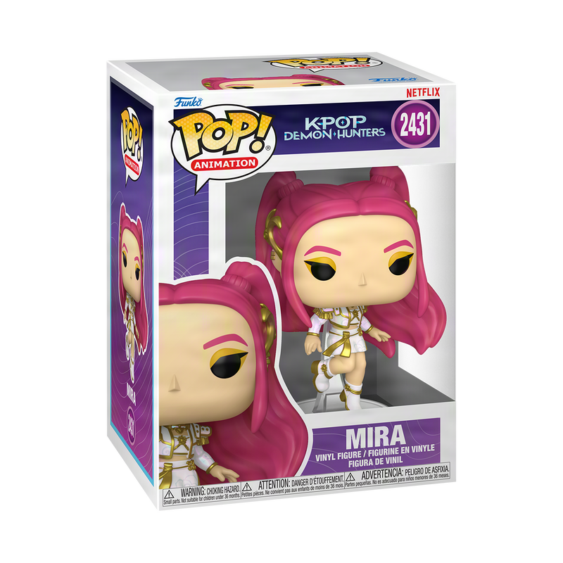 Funko POP! Animation: KPOP Demon Hunters - Mira (What It Sounds Like) #2431