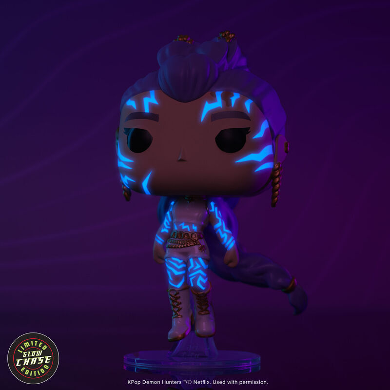 Funko POP! Animation: KPOP Demon Hunters - Rumi (What It Sounds Like) with Chase #2430