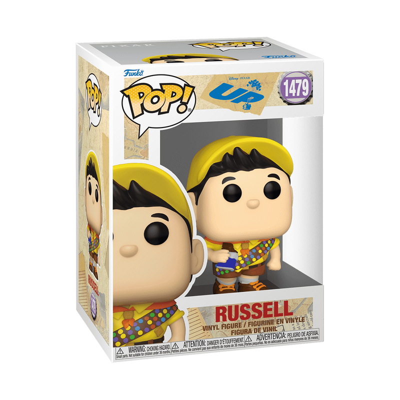 Funko POP! Up Russell with Chocolate Bar Vinyl Figure #1479