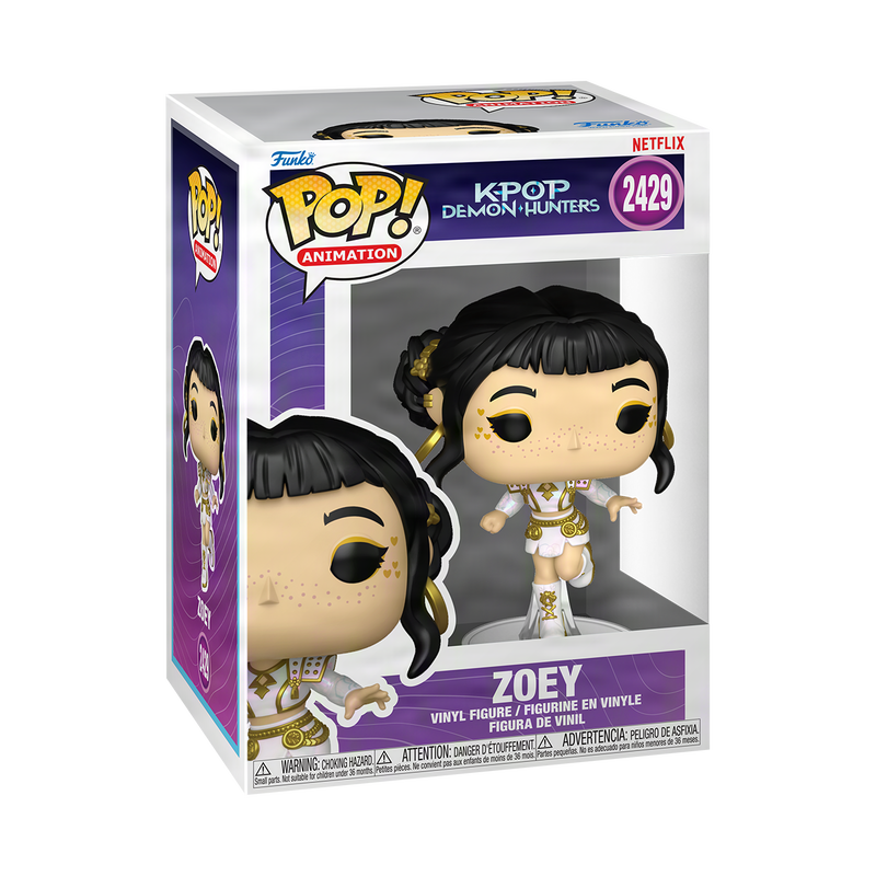 Funko POP! Animation: KPOP Demon Hunters - Zoey (What It Sounds Like) #2429