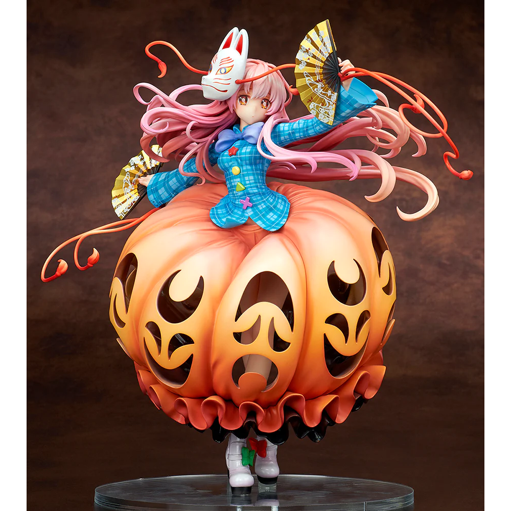 Ques Q: Touhou Project - Kokoro Hatano (Expressive Poker Face) (Light Equipment Ver.) 1/8 Scale Figure