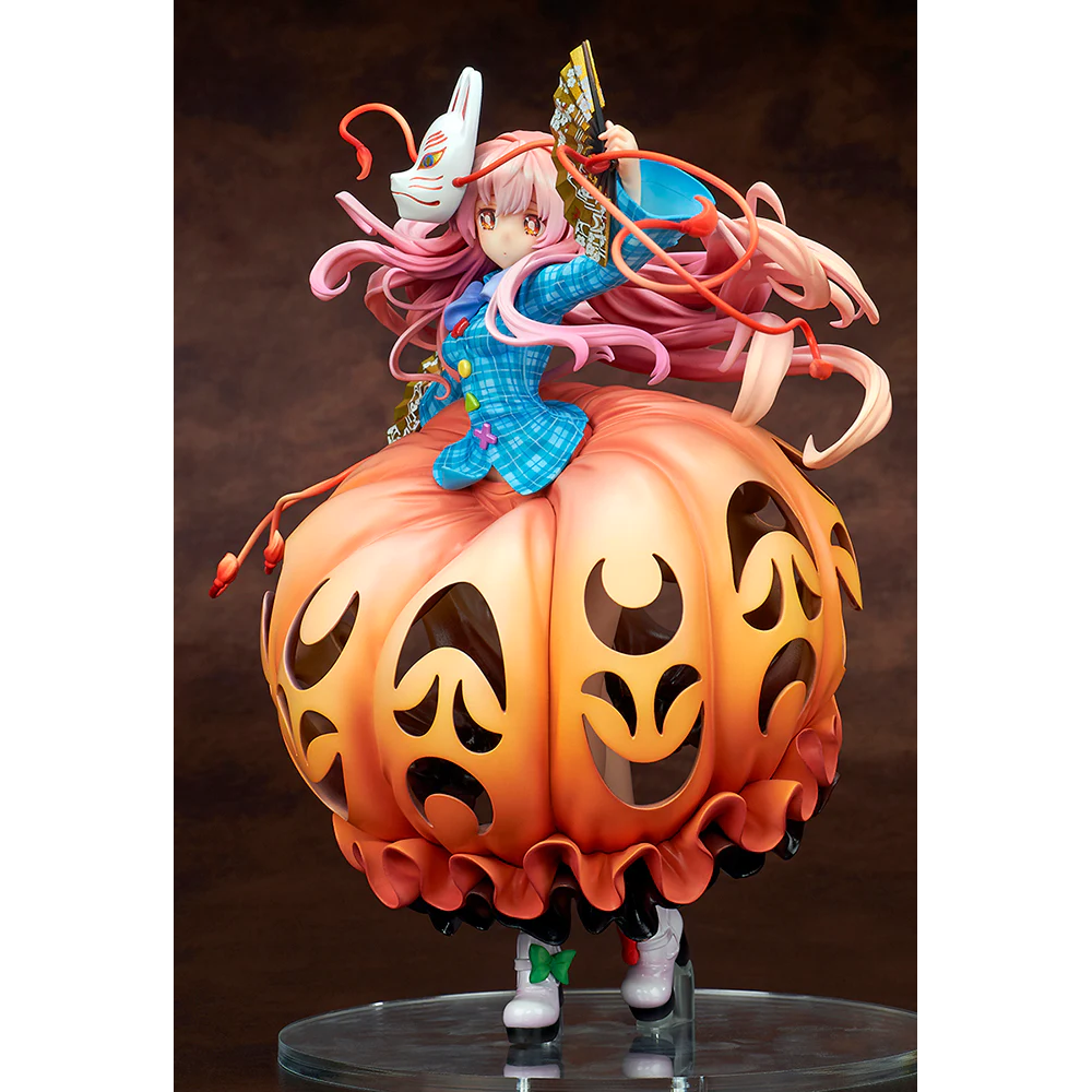 Ques Q: Touhou Project - Kokoro Hatano (Expressive Poker Face) (Light Equipment Ver.) 1/8 Scale Figure