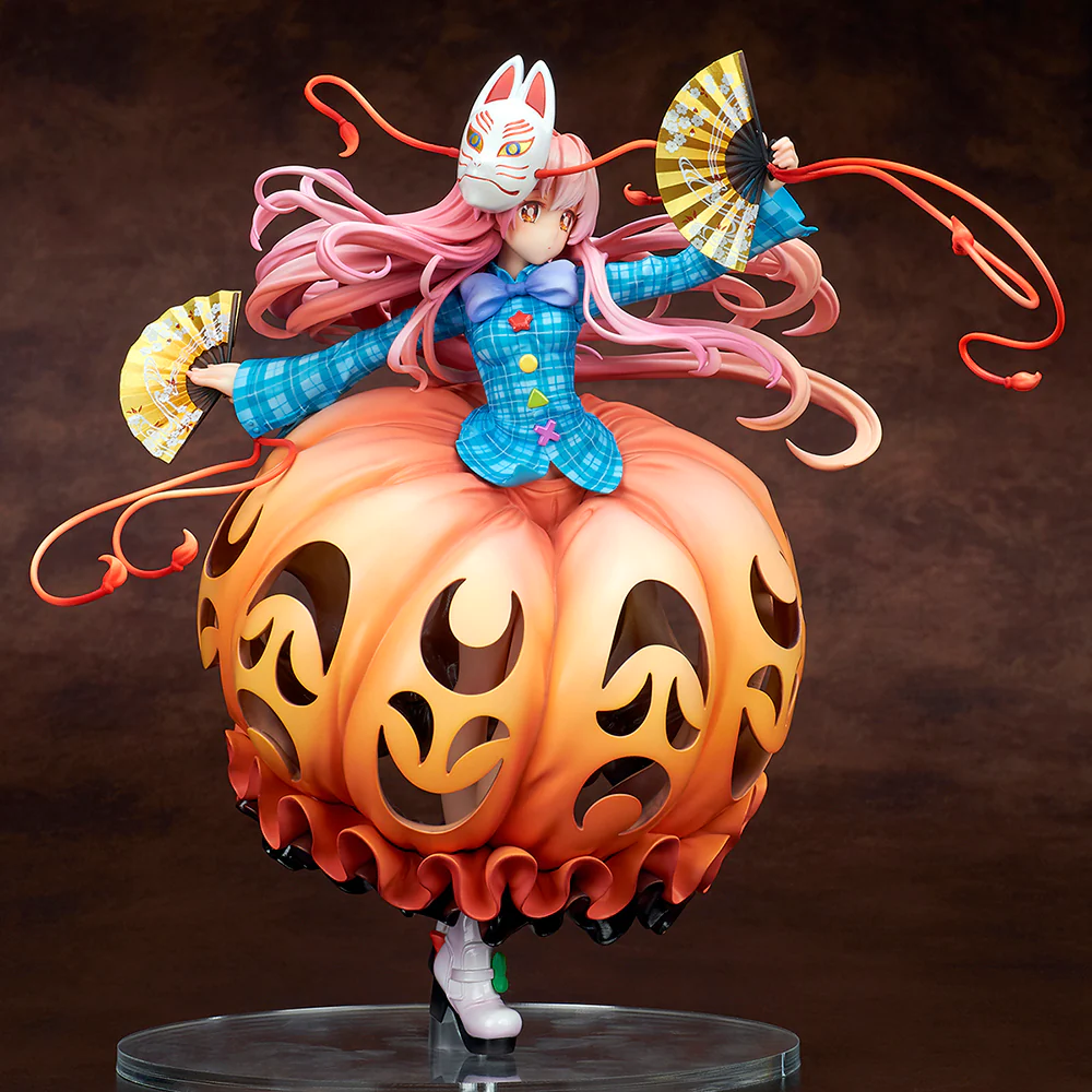 Ques Q: Touhou Project - Kokoro Hatano (Expressive Poker Face) (Light Equipment Ver.) 1/8 Scale Figure