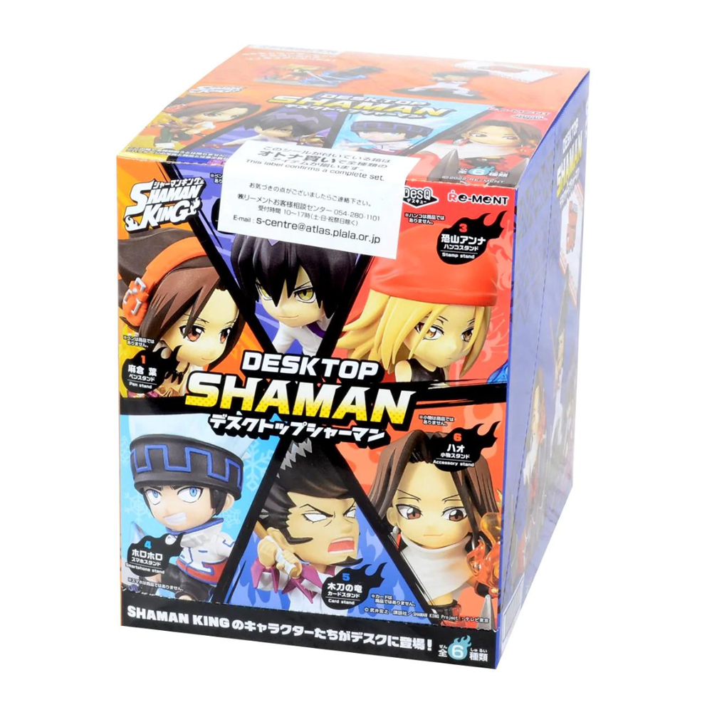 shaman king booster box Re-Ment Blind Box Shaman King DesQ Desktop