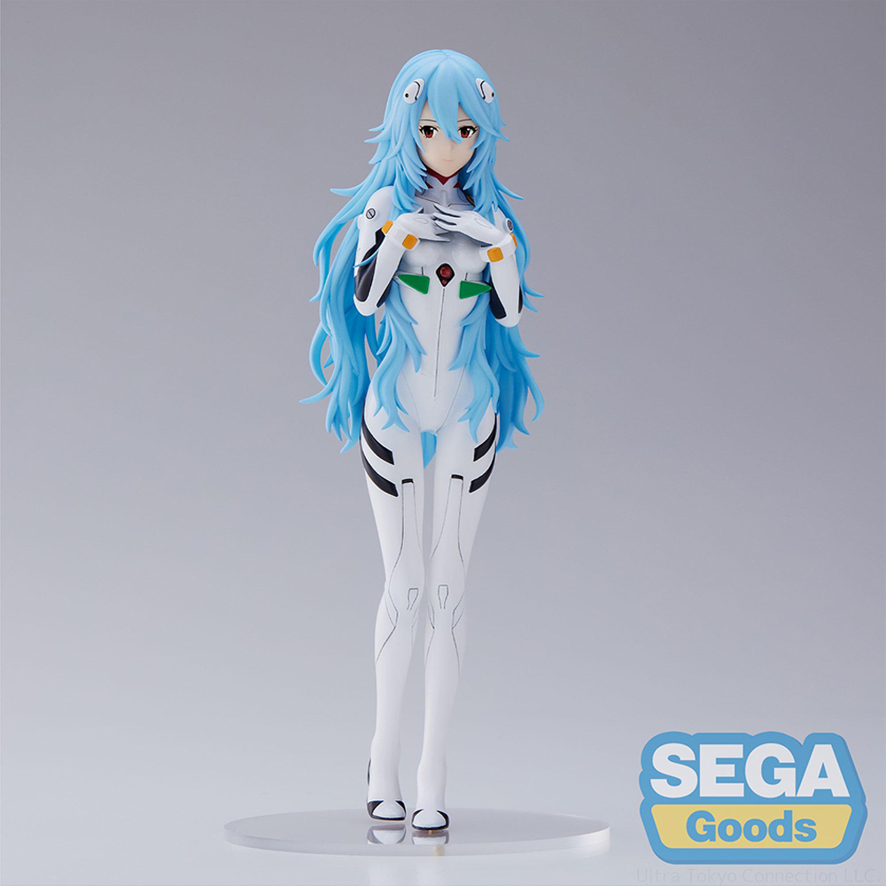 SEGA: Evangelion: 3.0+1.0 Thrice Upon a Time - Rei Ayanami (Long Hair Ver.) SPM Figure