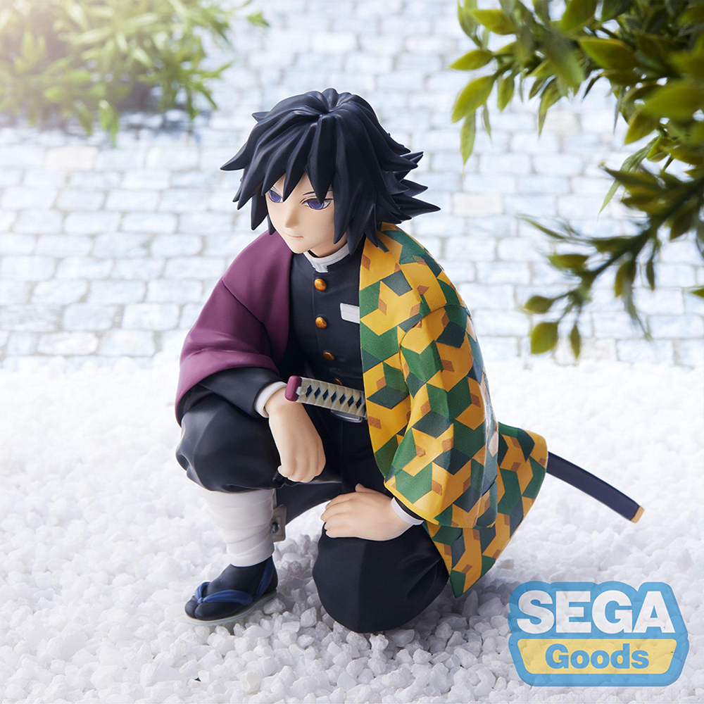 SEGA: Demon Slayer: Kimetsu no Yaiba - Giyu Tomioka (Hashira Meeting) PM Perching Figure