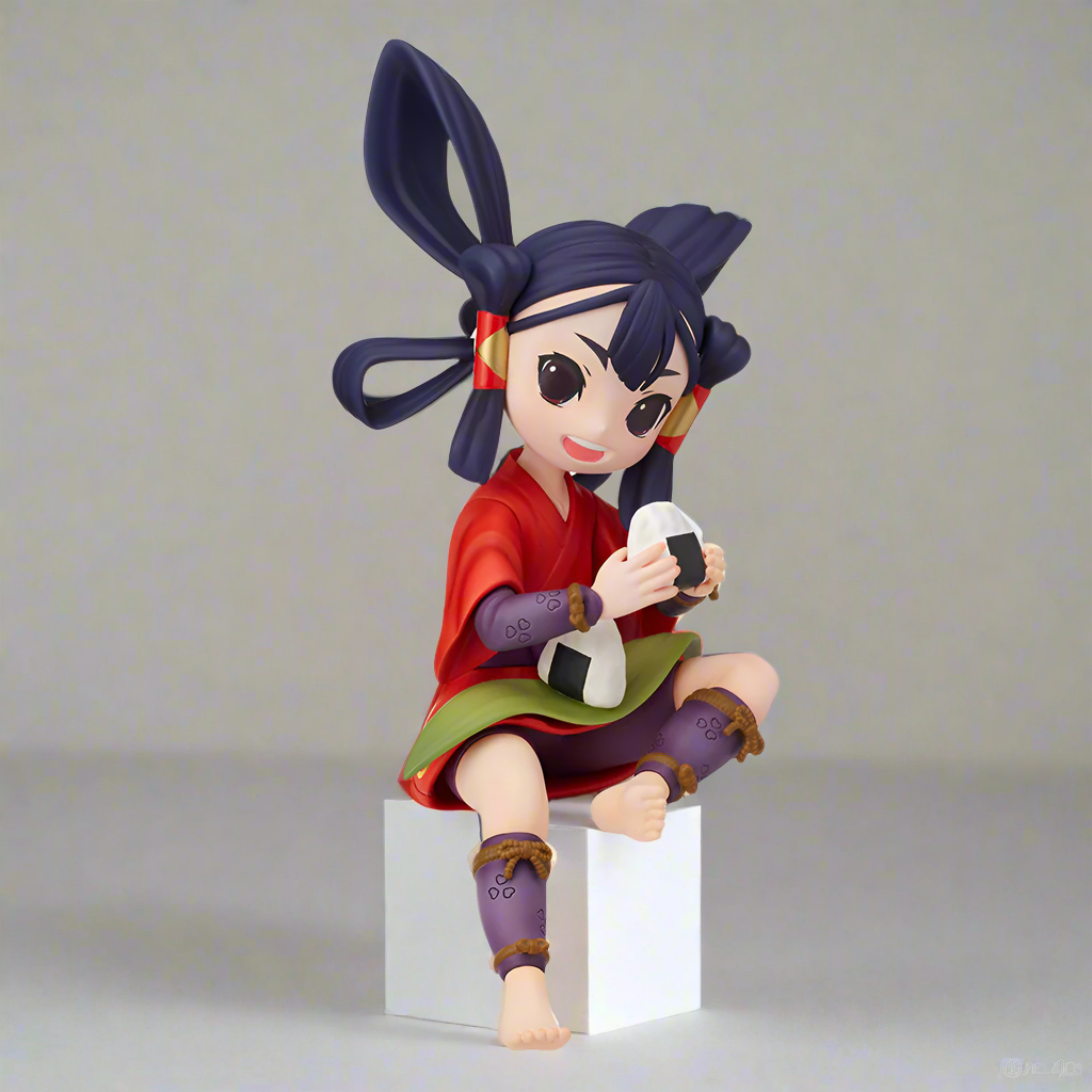 SEGA: Sakuna: Of Rice and Ruin - Sakuna Perching Premium Figure