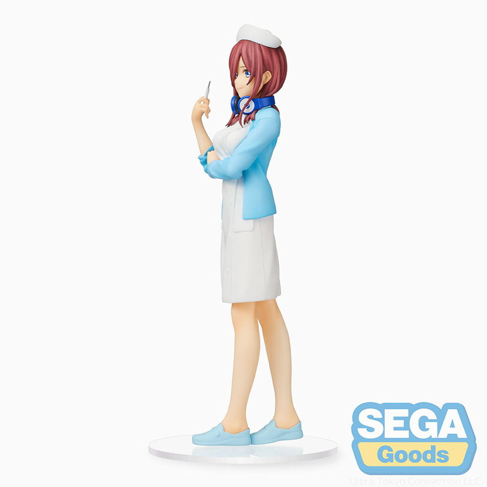 SEGA: The Quintessential Quintuplets 2 - Miku Nakano (Nurse Ver.) SPM Figure